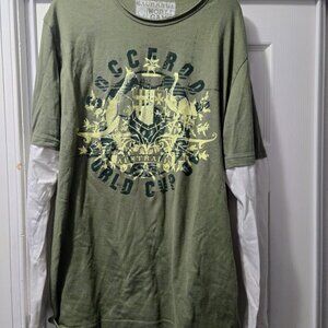 FIFA World Cup 2006 Australia Socceroos collector L/S green tee Size L‎